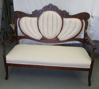 Bench After Gene's Upholstery